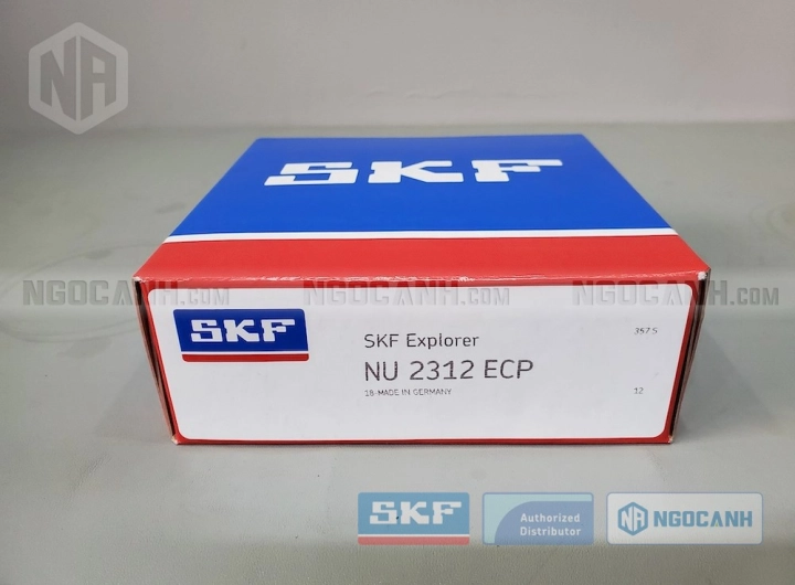 Vòng bi SKF NU 2312 ECP chính hãng phân phối bởi SKF Ngọc Anh - Đại lý ủy quyền SKF Vòng bi SKF NU 2312 ECP chính hãng phân phối bởi SKF Ngọc Anh - Đại lý ủy quyền SKF