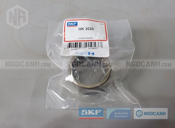 Vòng bi SKF HK 3020 chính hãng phân phối bởi SKF Ngọc Anh - Đại lý ủy quyền SKF Vòng bi SKF HK 3020 chính hãng phân phối bởi SKF Ngọc Anh - Đại lý ủy quyền SKF
