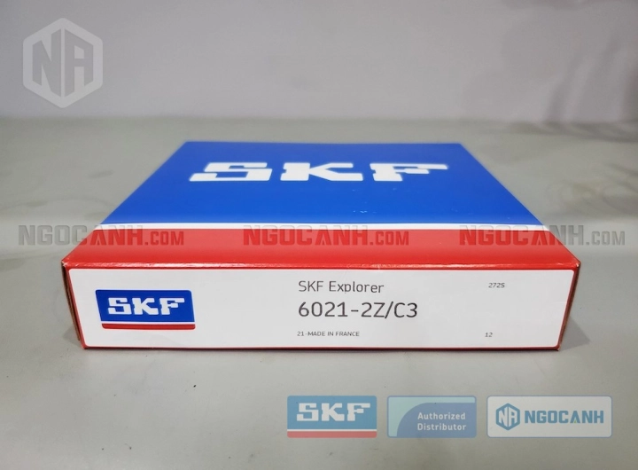 Vòng bi SKF 6021-2Z/C3 chính hãng phân phối bởi SKF Ngọc Anh - Đại lý ủy quyền SKF