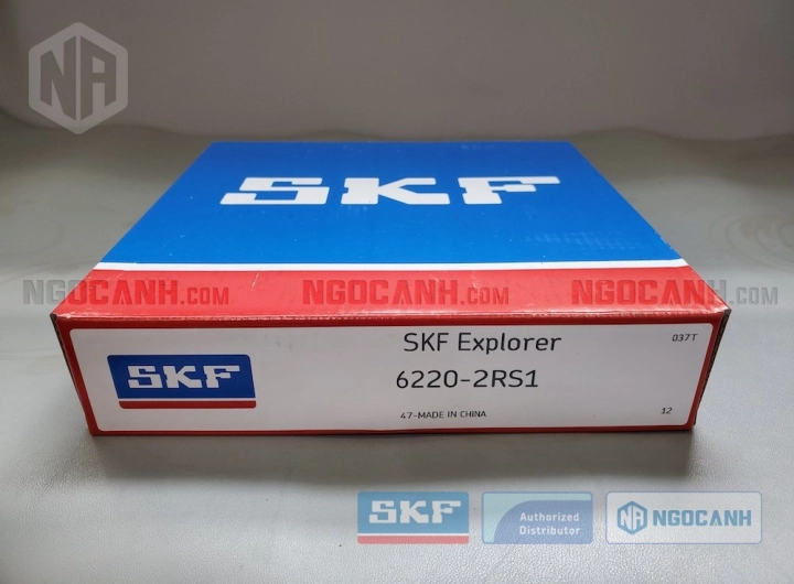Vòng bi SKF 6220-2RS1 chính hãng phân phối bởi SKF Ngọc Anh - Đại lý ủy quyền SKF Vòng bi SKF 6220-2RS1 chính hãng phân phối bởi SKF Ngọc Anh - Đại lý ủy quyền SKF