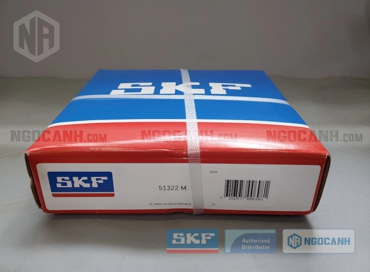 Vòng bi SKF 51322 M chính hãng phân phối bởi SKF Ngọc Anh - Đại lý ủy quyền SKF