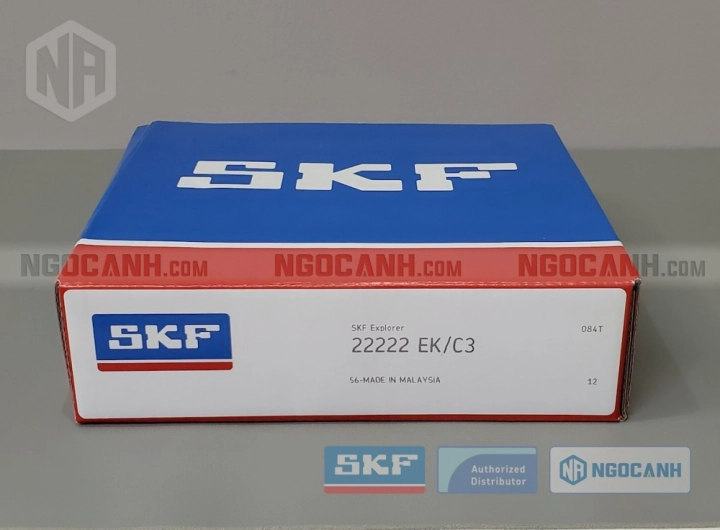 Vòng bi SKF 22222 EK/C3 chính hãng phân phối bởi SKF Ngọc Anh - Đại lý ủy quyền SKF