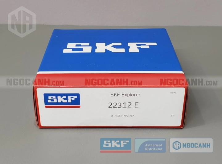 Vòng bi SKF 22312 E chính hãng phân phối bởi SKF Ngọc Anh - Đại lý ủy quyền SKF