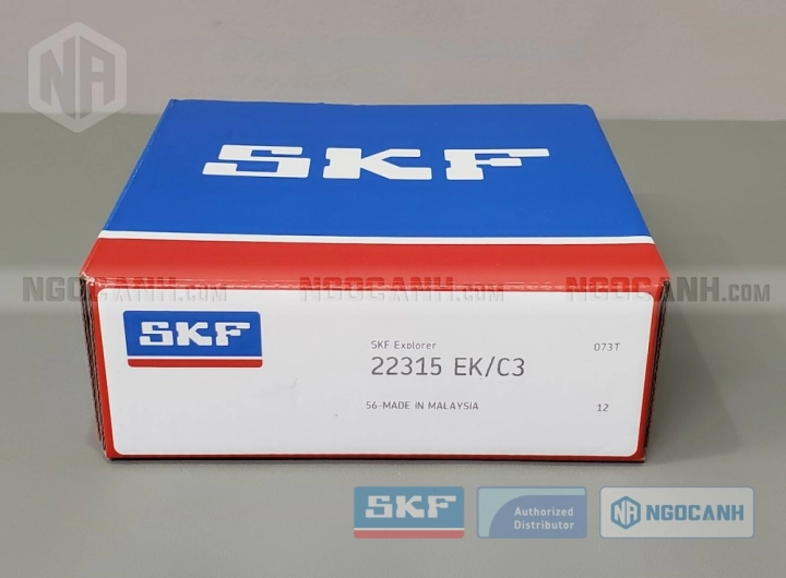 Vòng bi SKF 22315 EK/C3 chính hãng phân phối bởi SKF Ngọc Anh - Đại lý ủy quyền SKF Vòng bi SKF 22315 EK/C3 chính hãng phân phối bởi SKF Ngọc Anh - Đại lý ủy quyền SKF