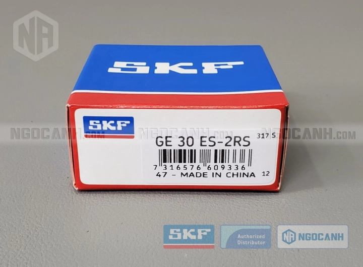 Vòng bi SKF GE 30 ES-2RS chính hãng phân phối bởi SKF Ngọc Anh - Đại lý ủy quyền SKF