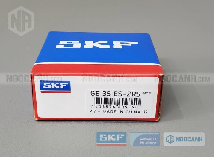 Vòng bi SKF GE 35 ES-2RS chính hãng phân phối bởi SKF Ngọc Anh - Đại lý ủy quyền SKF Vòng bi SKF GE 35 ES-2RS chính hãng phân phối bởi SKF Ngọc Anh - Đại lý ủy quyền SKF