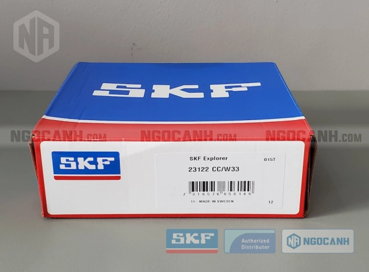 Vòng bi SKF 23122 CC/W33 chính hãng phân phối bởi SKF Ngọc Anh - Đại lý ủy quyền SKF