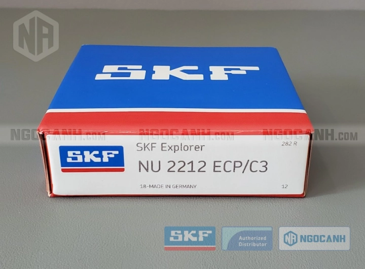 Vòng bi SKF NU 2212 ECP/C3 chính hãng phân phối bởi SKF Ngọc Anh - Đại lý ủy quyền SKF Vòng bi SKF NU 2212 ECP/C3 chính hãng phân phối bởi SKF Ngọc Anh - Đại lý ủy quyền SKF