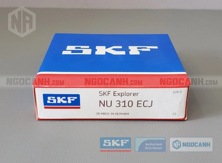 Vòng bi SKF NU 310 ECJ chính hãng phân phối bởi SKF Ngọc Anh - Đại lý ủy quyền SKF Vòng bi SKF NU 310 ECJ chính hãng phân phối bởi SKF Ngọc Anh - Đại lý ủy quyền SKF