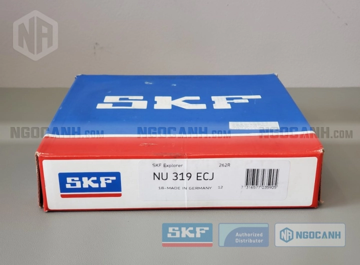 Vòng bi SKF NU 319 ECJ chính hãng phân phối bởi SKF Ngọc Anh - Đại lý ủy quyền SKF