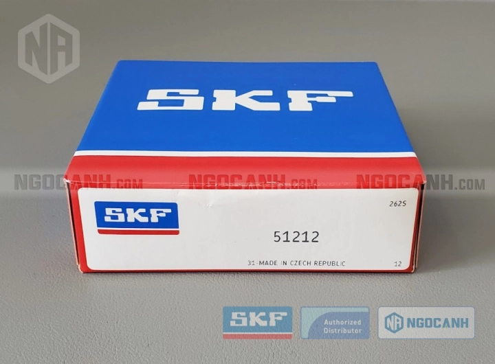 Vòng bi SKF 51212 chính hãng phân phối bởi SKF Ngọc Anh - Đại lý ủy quyền SKF