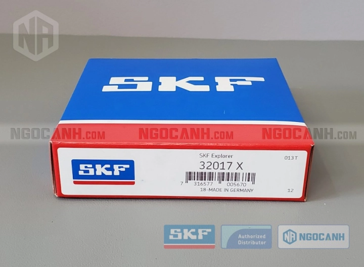 Vòng bi SKF 32017 X chính hãng phân phối bởi SKF Ngọc Anh - Đại lý ủy quyền SKF