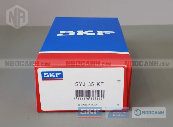 Gối đỡ SKF SYJ 35 KF chính hãng phân phối bởi SKF Ngọc Anh - Đại lý ủy quyền SKF