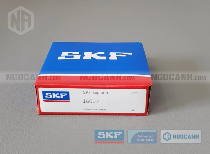 Vòng bi SKF 16007 chính hãng phân phối bởi SKF Ngọc Anh - Đại lý ủy quyền SKF