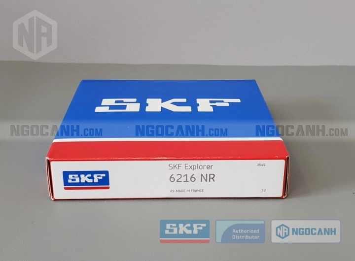 Vòng bi SKF 6216 NR chính hãng phân phối bởi SKF Ngọc Anh - Đại lý ủy quyền SKF
