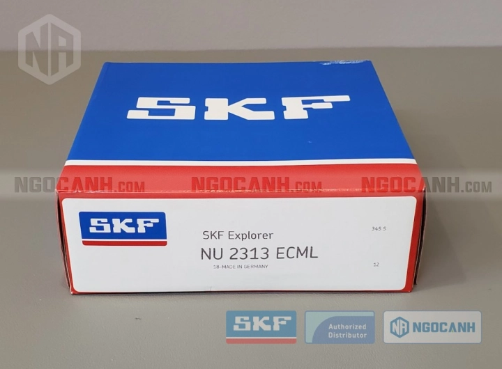 Vòng bi SKF NU 2313 ECML chính hãng phân phối bởi SKF Ngọc Anh - Đại lý ủy quyền SKF Vòng bi SKF NU 2313 ECML chính hãng phân phối bởi SKF Ngọc Anh - Đại lý ủy quyền SKF
