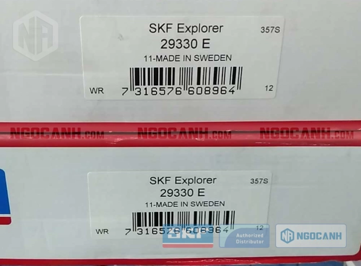 Vòng bi SKF 29330 E chính hãng phân phối bởi SKF Ngọc Anh - Đại lý ủy quyền SKF Vòng bi SKF 29330 E chính hãng phân phối bởi SKF Ngọc Anh - Đại lý ủy quyền SKF