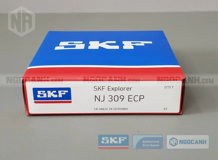 Vòng bi SKF NJ 309 ECP chính hãng phân phối bởi SKF Ngọc Anh - Đại lý ủy quyền SKF Vòng bi SKF NJ 309 ECP chính hãng phân phối bởi SKF Ngọc Anh - Đại lý ủy quyền SKF