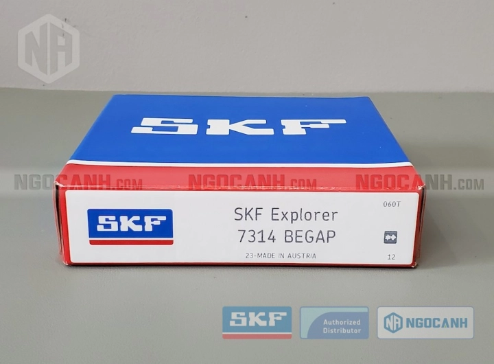 Vòng bi SKF 7314 BEGAP chính hãng phân phối bởi SKF Ngọc Anh - Đại lý ủy quyền SKF