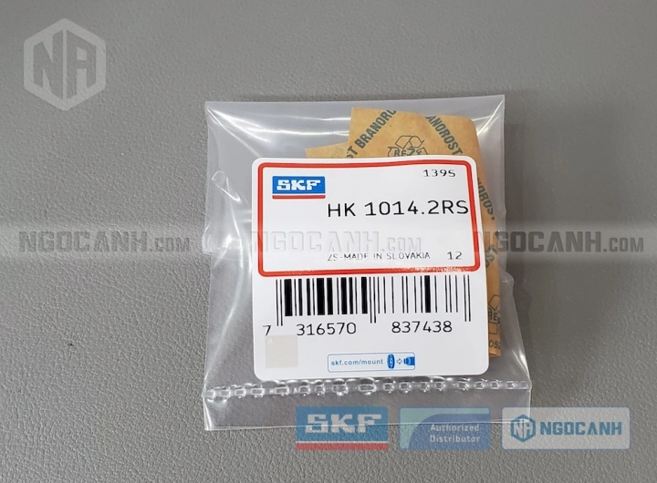 Vòng bi SKF HK 1014.2RS chính hãng phân phối bởi SKF Ngọc Anh - Đại lý ủy quyền SKF Vòng bi SKF HK 1014.2RS chính hãng phân phối bởi SKF Ngọc Anh - Đại lý ủy quyền SKF