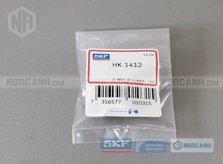 Vòng bi SKF HK 1412 chính hãng phân phối bởi SKF Ngọc Anh - Đại lý ủy quyền SKF