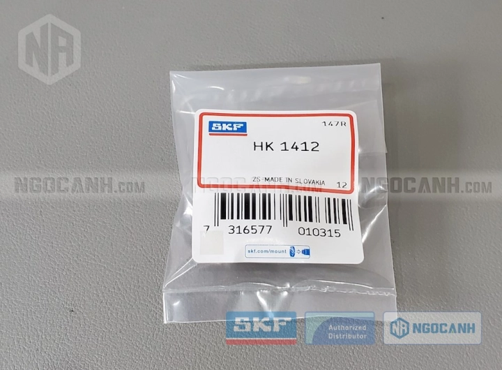 Vòng bi SKF HK 1412 chính hãng phân phối bởi SKF Ngọc Anh - Đại lý ủy quyền SKF Vòng bi SKF HK 1412 chính hãng phân phối bởi SKF Ngọc Anh - Đại lý ủy quyền SKF