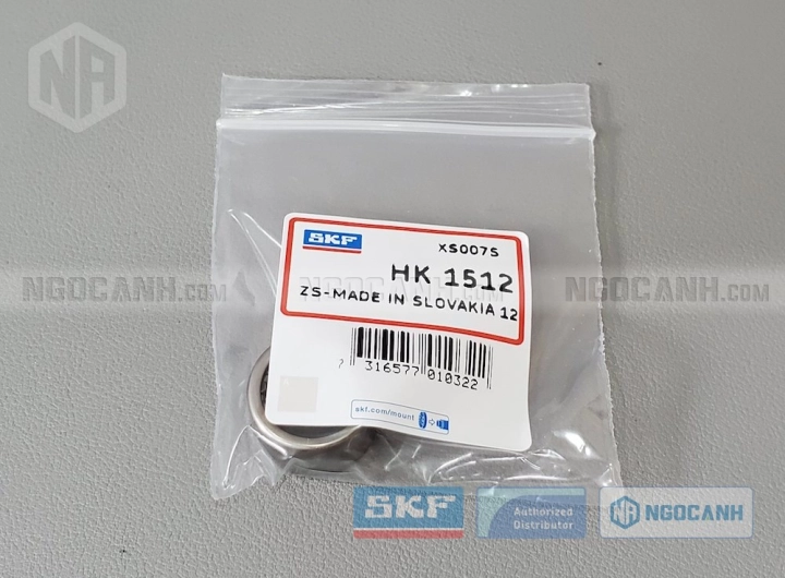 Vòng bi SKF HK 1512 chính hãng phân phối bởi SKF Ngọc Anh - Đại lý ủy quyền SKF Vòng bi SKF HK 1512 chính hãng phân phối bởi SKF Ngọc Anh - Đại lý ủy quyền SKF