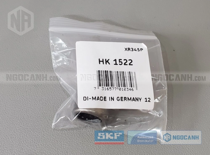 Vòng bi SKF HK 1522 chính hãng phân phối bởi SKF Ngọc Anh - Đại lý ủy quyền SKF