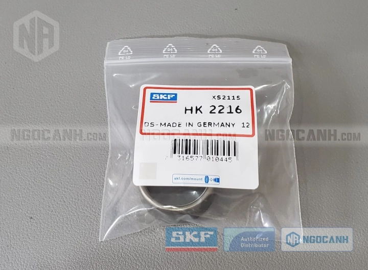 Vòng bi SKF HK 2216 chính hãng phân phối bởi SKF Ngọc Anh - Đại lý ủy quyền SKF Vòng bi SKF HK 2216 chính hãng phân phối bởi SKF Ngọc Anh - Đại lý ủy quyền SKF