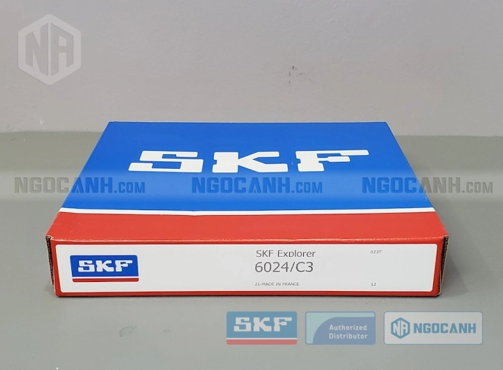 Vòng bi SKF 6024/C3 chính hãng phân phối bởi SKF Ngọc Anh - Đại lý ủy quyền SKF Vòng bi SKF 6024/C3 chính hãng phân phối bởi SKF Ngọc Anh - Đại lý ủy quyền SKF