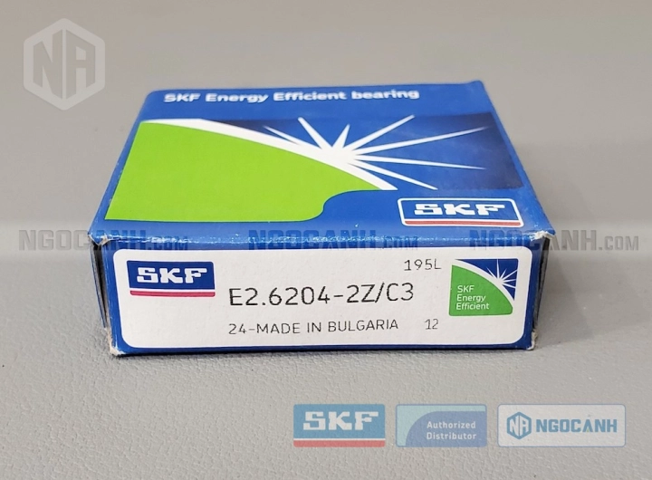 Vòng bi SKF E2.6204-2Z/C3 chính hãng phân phối bởi SKF Ngọc Anh - Đại lý ủy quyền SKF Vòng bi SKF E2.6204-2Z/C3 chính hãng phân phối bởi SKF Ngọc Anh - Đại lý ủy quyền SKF