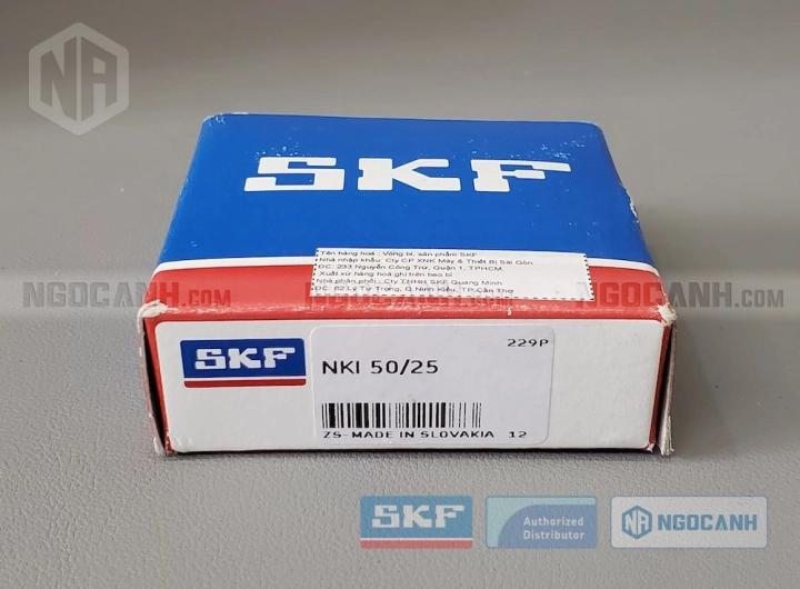 Vòng bi SKF NKI 50/25 chính hãng phân phối bởi SKF Ngọc Anh - Đại lý ủy quyền SKF Vòng bi SKF NKI 50/25 chính hãng phân phối bởi SKF Ngọc Anh - Đại lý ủy quyền SKF