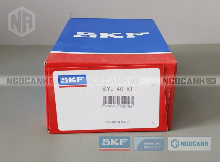 Gối đỡ SKF SYJ 40 KF chính hãng phân phối bởi SKF Ngọc Anh - Đại lý ủy quyền SKF