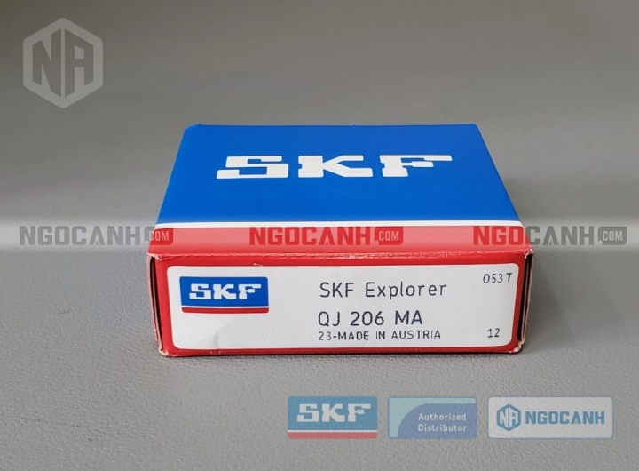 Vòng bi SKF QJ 206 MA chính hãng phân phối bởi SKF Ngọc Anh - Đại lý ủy quyền SKF Vòng bi SKF QJ 206 MA chính hãng phân phối bởi SKF Ngọc Anh - Đại lý ủy quyền SKF