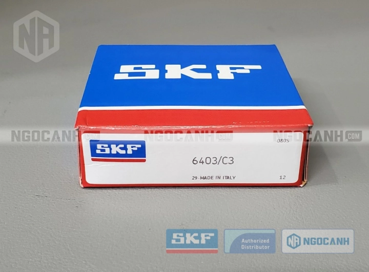 Vòng bi SKF 6403/C3 chính hãng phân phối bởi SKF Ngọc Anh - Đại lý ủy quyền SKF Vòng bi SKF 6403/C3 chính hãng phân phối bởi SKF Ngọc Anh - Đại lý ủy quyền SKF