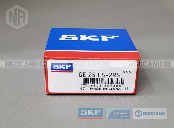 Vòng bi SKF GE 25 ES-2RS chính hãng phân phối bởi SKF Ngọc Anh - Đại lý ủy quyền SKF