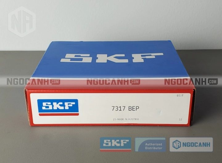 Vòng bi SKF 7317 BEP chính hãng phân phối bởi SKF Ngọc Anh - Đại lý ủy quyền SKF Vòng bi SKF 7317 BEP chính hãng phân phối bởi SKF Ngọc Anh - Đại lý ủy quyền SKF