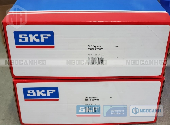 Vòng bi SKF 23032 CC/W33 chính hãng phân phối bởi SKF Ngọc Anh - Đại lý ủy quyền SKF Vòng bi SKF 23032 CC/W33 chính hãng phân phối bởi SKF Ngọc Anh - Đại lý ủy quyền SKF