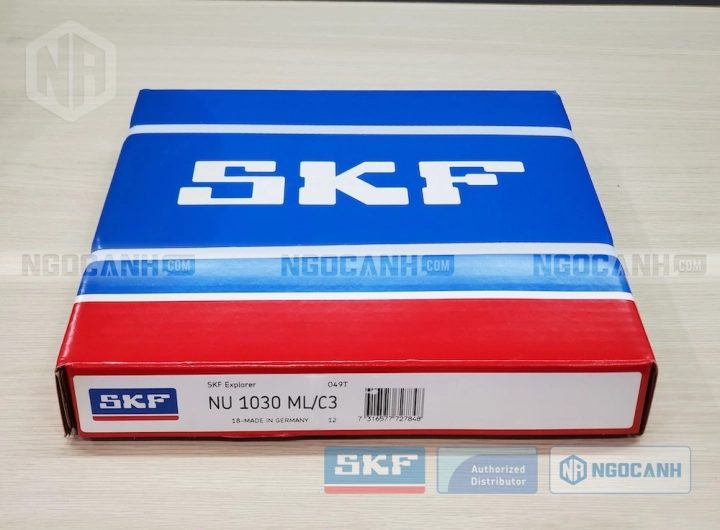 Vòng bi SKF NU 1030 ML/C3 chính hãng phân phối bởi SKF Ngọc Anh - Đại lý ủy quyền SKF Vòng bi SKF NU 1030 ML/C3 chính hãng phân phối bởi SKF Ngọc Anh - Đại lý ủy quyền SKF