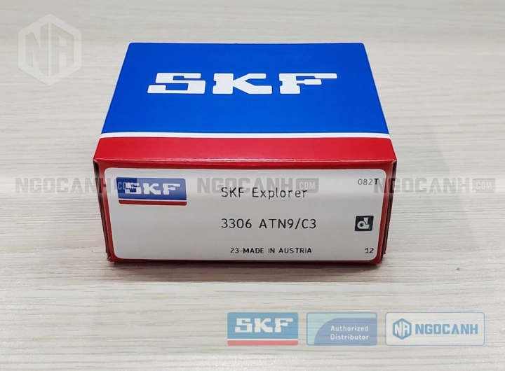Vòng bi SKF 3306 ATN9/C3 chính hãng phân phối bởi SKF Ngọc Anh - Đại lý ủy quyền SKF Vòng bi SKF 3306 ATN9/C3 chính hãng phân phối bởi SKF Ngọc Anh - Đại lý ủy quyền SKF