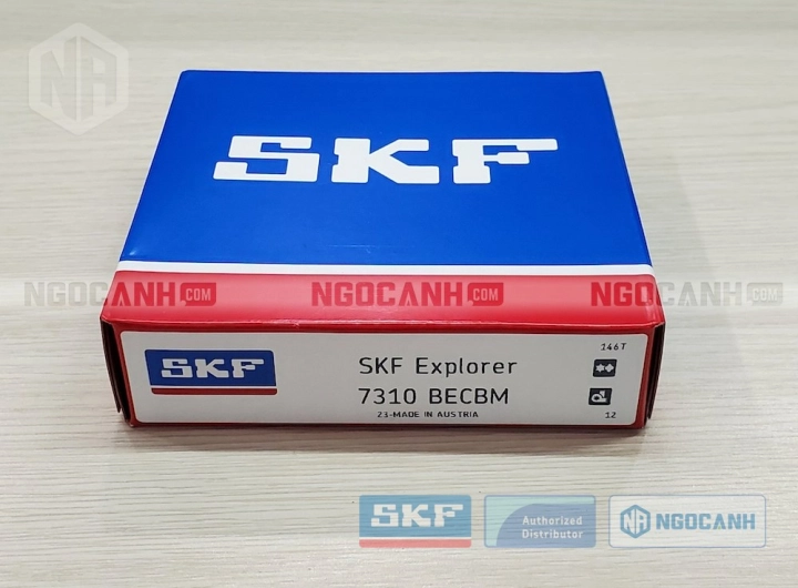 Vòng bi SKF 7310 BECBM chính hãng phân phối bởi SKF Ngọc Anh - Đại lý ủy quyền SKF Vòng bi SKF 7310 BECBM chính hãng phân phối bởi SKF Ngọc Anh - Đại lý ủy quyền SKF