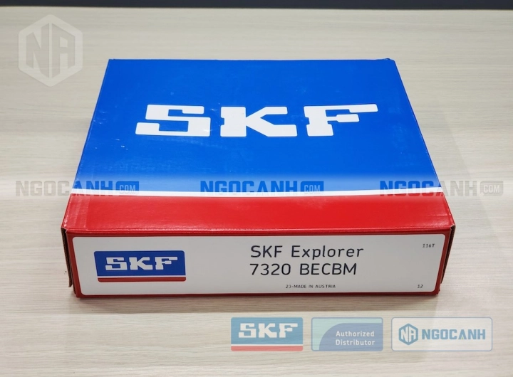 Vòng bi SKF 7320 BECBM chính hãng phân phối bởi SKF Ngọc Anh - Đại lý ủy quyền SKF Vòng bi SKF 7320 BECBM chính hãng phân phối bởi SKF Ngọc Anh - Đại lý ủy quyền SKF