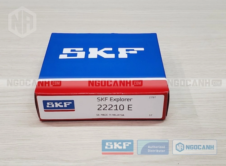 Vòng bi SKF 22210 E chính hãng phân phối bởi SKF Ngọc Anh - Đại lý ủy quyền SKF Vòng bi SKF 22210 E chính hãng phân phối bởi SKF Ngọc Anh - Đại lý ủy quyền SKF