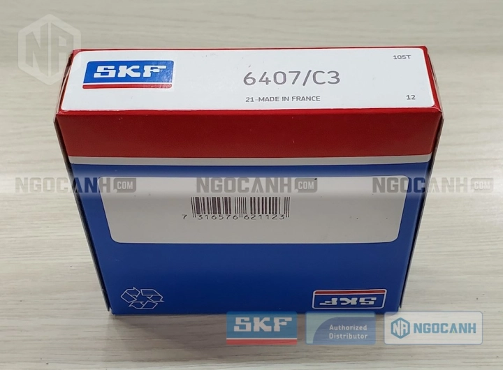 Vòng bi SKF 6407/C3 chính hãng