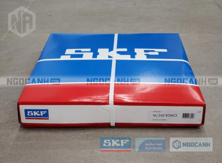 Vòng bi SKF NU 240 ECM/C3 chính hãng phân phối bởi SKF Ngọc Anh - Đại lý ủy quyền SKF