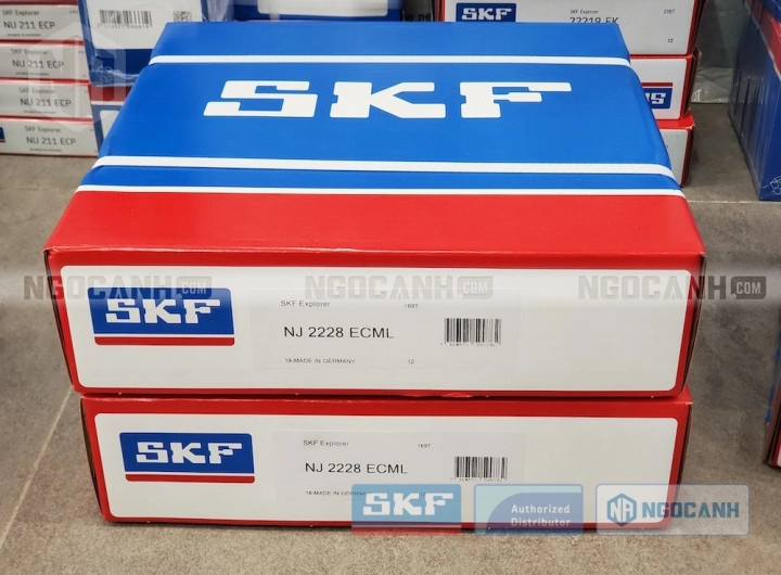 Vòng bi SKF NJ 2228 ECML chính hãng phân phối bởi SKF Ngọc Anh - Đại lý ủy quyền SKF Vòng bi SKF NJ 2228 ECML chính hãng phân phối bởi SKF Ngọc Anh - Đại lý ủy quyền SKF