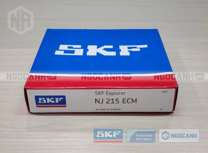 Vòng bi SKF NJ 215 ECM chính hãng phân phối bởi SKF Ngọc Anh - Đại lý ủy quyền SKF