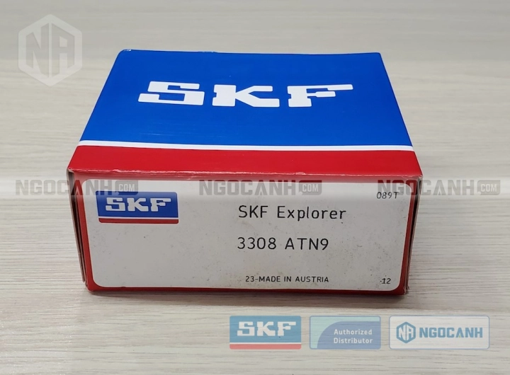 Vòng bi SKF 3308 ATN9 chính hãng phân phối bởi SKF Ngọc Anh - Đại lý ủy quyền SKF
