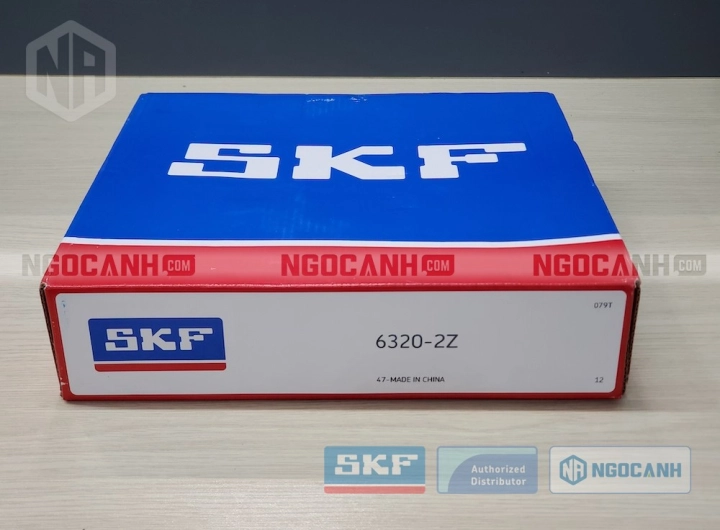 Vòng bi SKF 6320-2Z chính hãng phân phối bởi SKF Ngọc Anh - Đại lý ủy quyền SKF