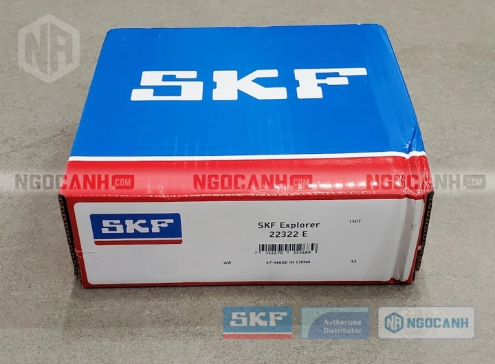 Vòng bi SKF 22322 E chính hãng phân phối bởi SKF Ngọc Anh - Đại lý ủy quyền SKF Vòng bi SKF 22322 E chính hãng phân phối bởi SKF Ngọc Anh - Đại lý ủy quyền SKF